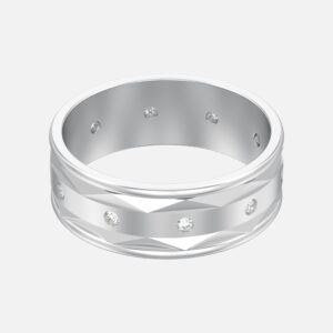 Arced Custom Ring Design 20k Sterling Gold